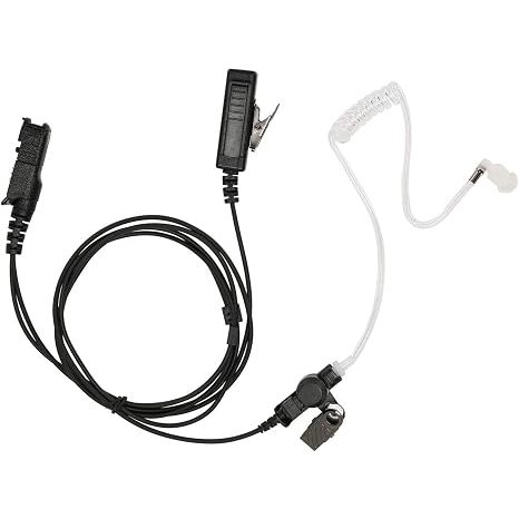XPR 3500e XPR3300 Two-Wire Earpiece Surveillance Kit ใช้งานร่วมกับ Motorola วิทยุ XPR3300 XPR3500 XP