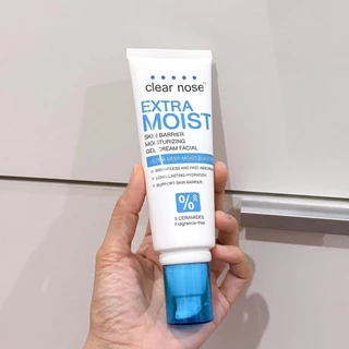 【ซื้อ 1 รับ 1】Clear Nose เคลียร์โนส มอยส์ สกินแบริเออร์ มอยส์เจอไรซิ่งเจล เฟเชียล 120 มล. ผิวแพ้ง่าย
