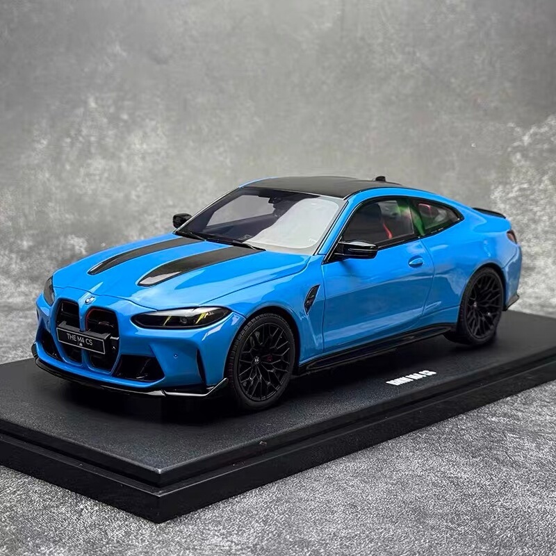 GT spirit 1: 18 BMW M4 CS M xDrive 2024 จําลองรถเรซิ่นรุ่น Limited Edition
