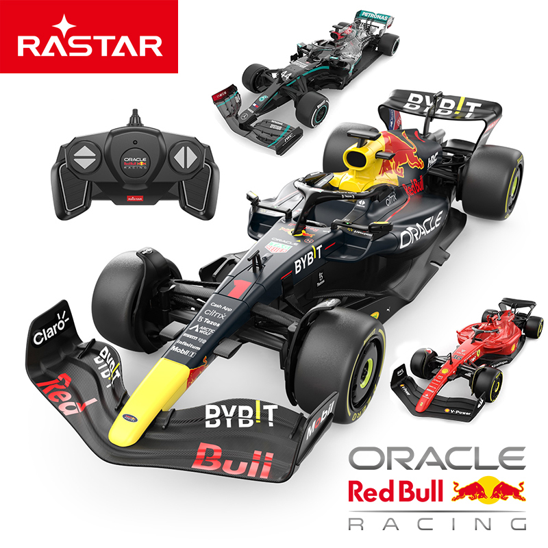 RASTAR Red Bull F1 1/18 Scale RC รถ errari F1-75 รุ่น RC รถ Racing รีโมทคอนโทรลของเล่นสําหรับชาย