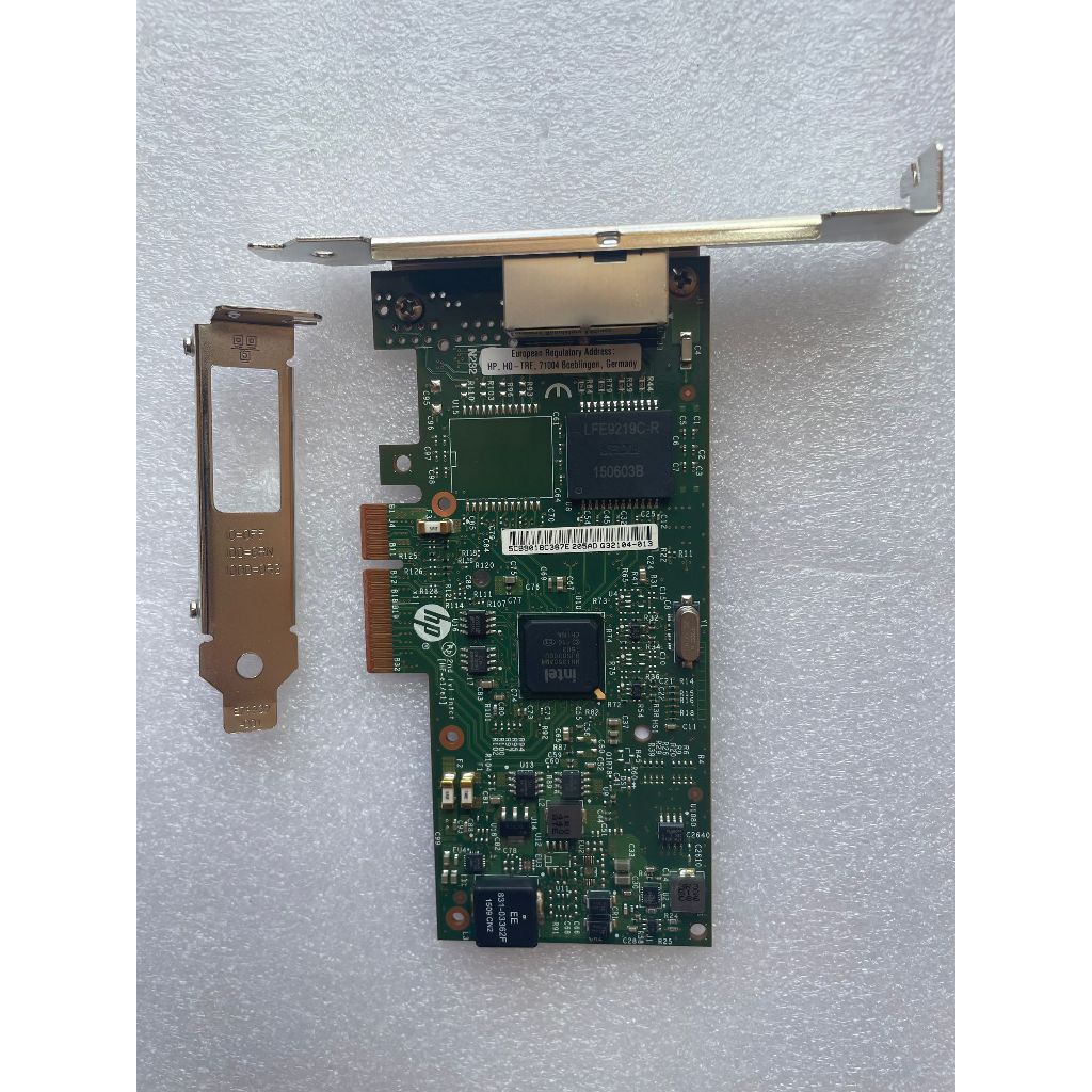 [คลังสินค้าพร้อม] intel I350T2V2 สไตล์เดียวกัน HP361T Dual Port 1G การ์ดเครือข่าย I350AM4 ชิป RJ45 พ