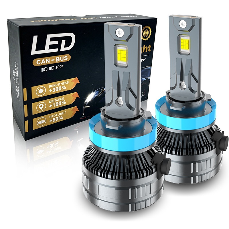 CANBUS +580% Brighter K7C N63 รถ H4 LED ไฟหน้า H11 H7 9005 9006 9012 150W 25000LM 6500K12V สําหรับ V
