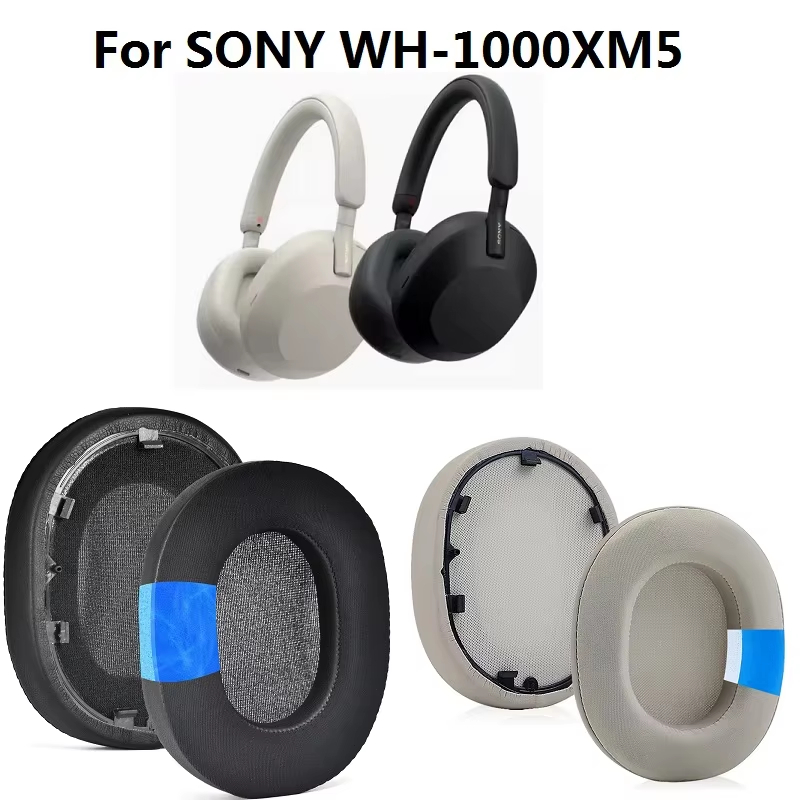 Cooling Gel แผ่นรองฟังสําหรับ Sony WH-1000XM5 wh-1000xm5 WH1000XM5 หูฟังแผ่นรองหูฟังแผ่นรองชุดหูเปลี
