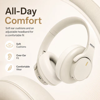 Bridio M10 Pro หูฟังครอบหูไร้สาย ANC Bluetooth 5.4 ตัดเสียงรบกวน ไมค์คมชัด เสียงสเตอริโอ เบสแน่น