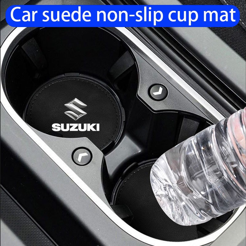 ใหม่หนังนิ่มรถ coaster ถ้วยลื่น mute สําหรับ Suzuki Raider 150 Swift GSX R150 Satria Panther FR80 XL