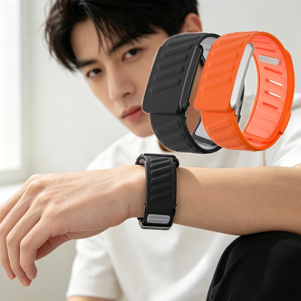 สําหรับ WHOOP 4.0 สายรัดทดแทนสายนาฬิกาซิลิโคนอ่อน