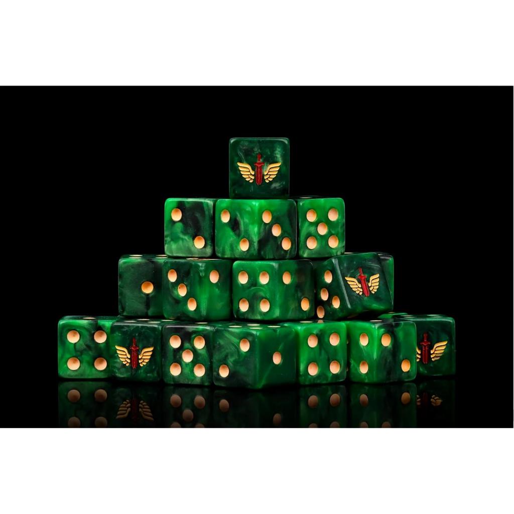 20 Warhammer Dice WORD BEARERS DICE Warhammer Dice Dark Angel Dice Warhammer 40K