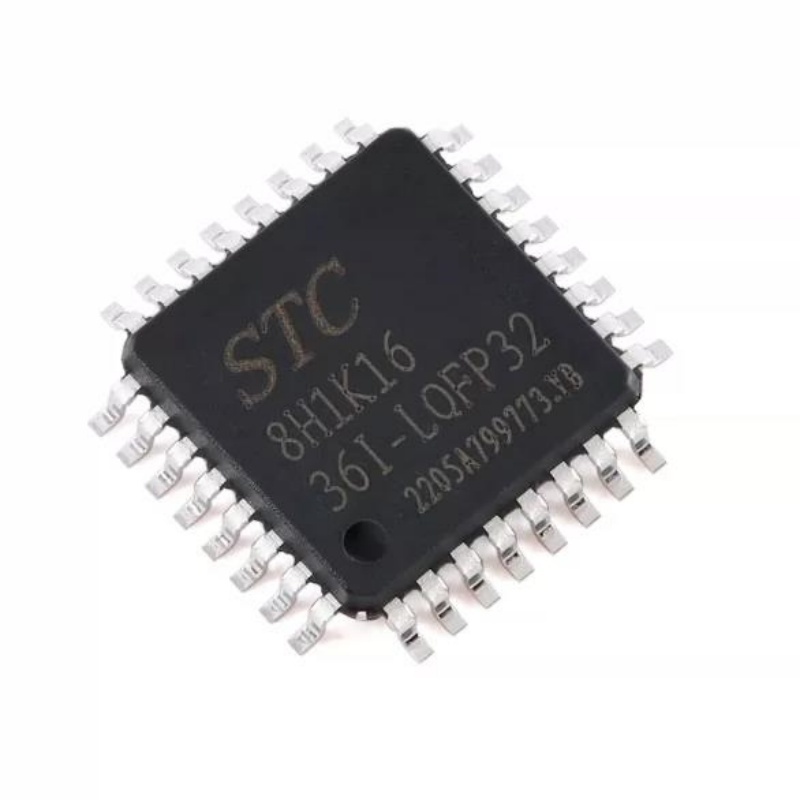 ชิปไมโครโฟน STC8H1K16-36I-LQFP32 8051 ชิ้นส่วนแผงวงจร