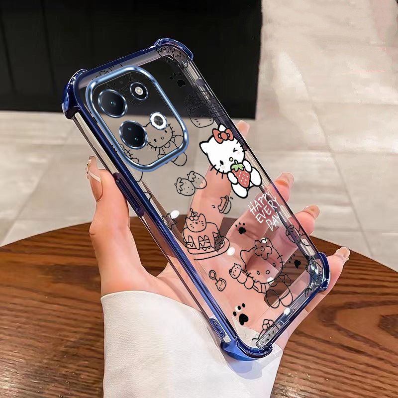 Redmi 17 redmi17 5G HelloKitty Cat Casing Phone Case Air Cushion Case Phone Cover