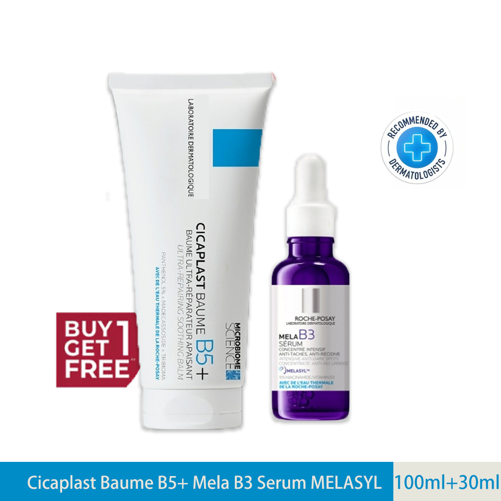 （ลด 50%）[เซตสุดคุ้ม] MELASYL Mela B3 Serum 30ml and 100ml เซรั่มลดจุดด่างดำ ฝ้า กระ รอยสิว ผิวหมองคล้ำ หน้าใส ของแท้ 100ml*2
