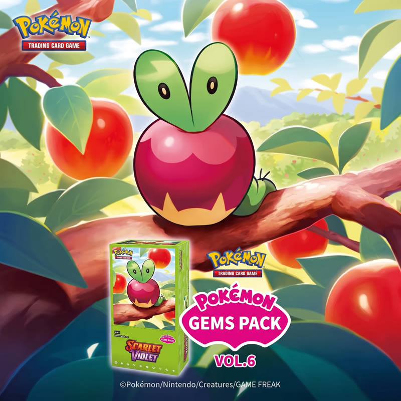 [ของแท้พร้อมสต็อก] POKEMON PTCG CARD เวอร์ชั่นภาษาจีน Gem Pack 6 ทั้งกล่อง CARD เกม