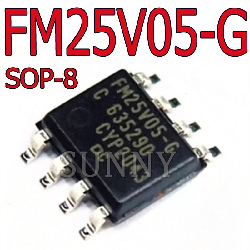 1 ~ 3PCS FM25V05-GTR FM25V05-G เหล็กไฟฟ้าหน่วยความจําชิป Patch SOP-8 Original Import