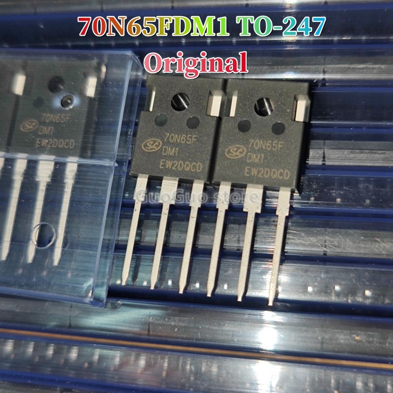 2pcs Original 70N65FDM1 TO-247 70N65F DM1 SGT70N65FDM1P7 TO247 70A/650V IGBT ทรานซิสเตอร์ใหม่ของแท้