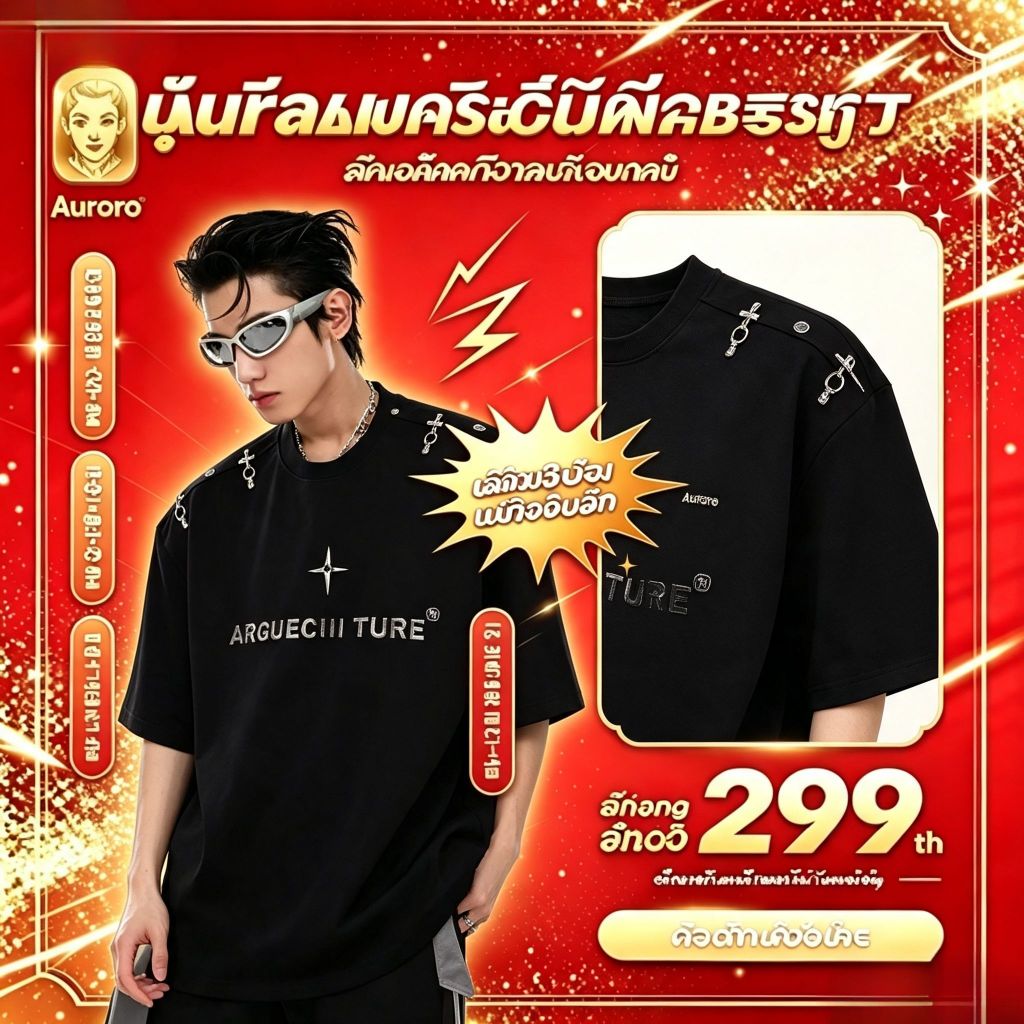 เสื้อยืดแขนสั้น ผ้าฝ้าย 320g สไตล์สตรีท อเมริกา สําหรับผู้หญิง และผู้ชาย