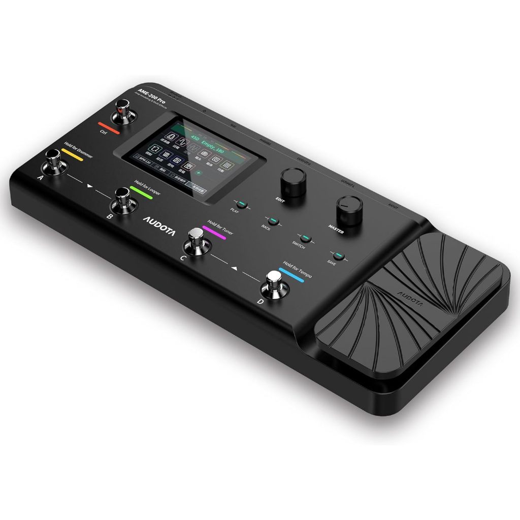 (จัดส่ง 24 ชม.) Audota AME-200 Pro Amp Modelling & Multi Effects AME-200 Pro เอฟเฟกต์กีตาร์