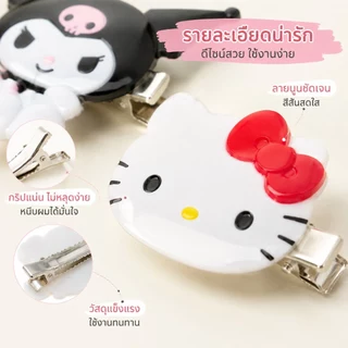 กิ๊บติดผมแบบการ์ตูน Kawaii สำหรับเด็ก สไตล์ซานโรถูกใจและเป็นของขวัญที่ดี
