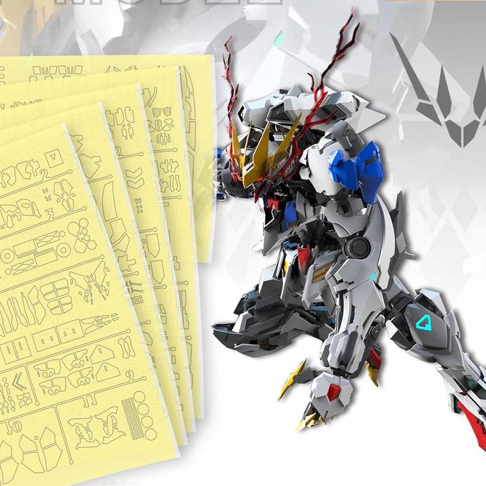 20260811 NewC PRO MASKING TAPE PRE CUT PARTS fit for 1/100 Wolf MODEL Technology lupus (ไม่รวมชุด)