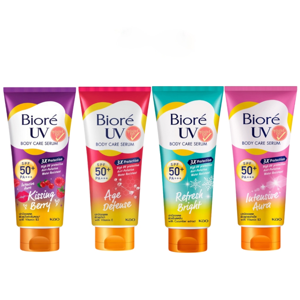 Biore bio-UV anti-poly body care Serum SPF 50 PA 150 อุดมสมบูรณ์