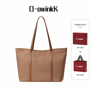 O-owinkK Stranda Bag กระเป๋าสะพายผ้าใบผู้หญิง ความจุใหญ่ ทนทาน สีสดสวย ไม่เปื้อนง่าย