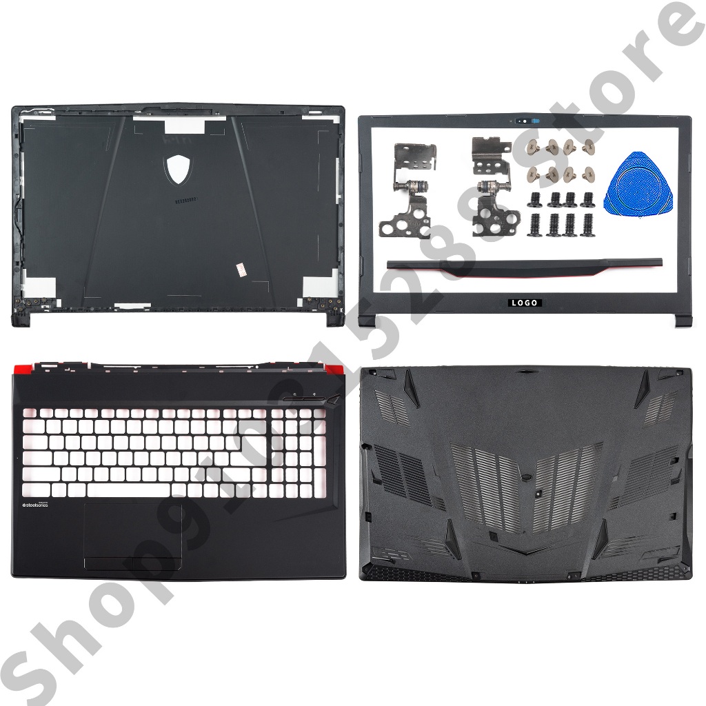 สําหรับ MSI GP63 เสือดาว 8RE GP63VR MS-16P5 MS-16P1 MS-16P4 MS-16P6 ฝาหลัง/กรอบ/Palmrest/ฝาครอบฐาน