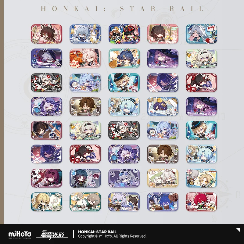 Sunsyea Honkai Star Rail สินค้าอย่างเป็นทางการ miHoYo ของแท้ดั้งเดิม PMLYB Series Badge Blade Kafka