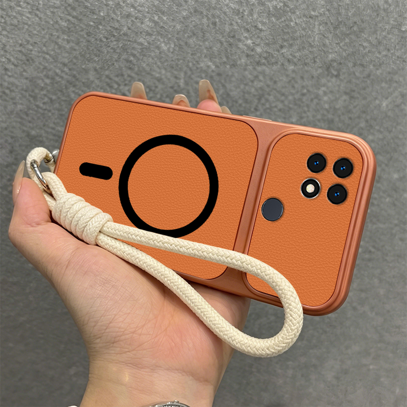 เคส เคสสําหรับ OPPO a15 OPPO a15s a35 เคสโทรศัพท์กันกระแทกหนังขอบนุ่มอัพเกรด anti slip สายรัดกันชนเชือก TPSKSHSWBCXQ