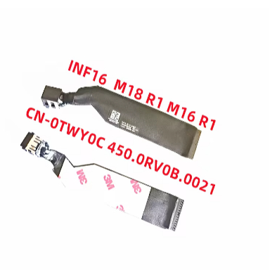 DC Power Jack Socket Wire Cable Connector สําหรับ Dell Alienware M16 R1 M18 R1 M18 R2 P51E INF16 0TW