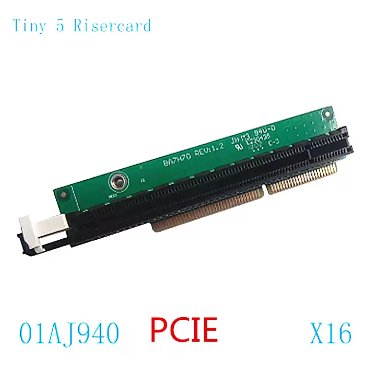 ใหม่สําหรับ Lenovo ThinkCentre M920x M720q ThinkStation P330 PCIE16 Riser การ์ด 01AJ940 Tiny5