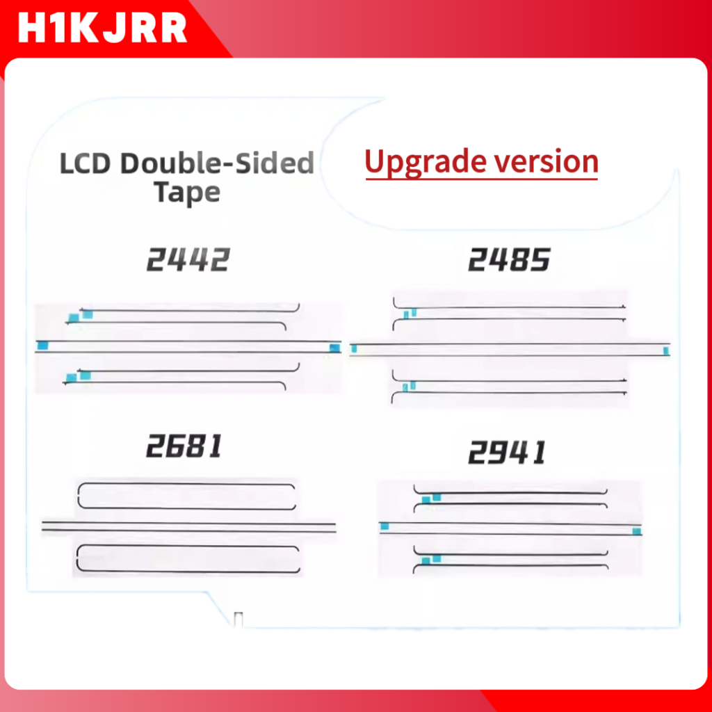 เปลี่ยนจอแสดงผล LCD หน้าจอแถบกาวเทปกาวสําหรับ Apple MacBook Air 2022 A2681 13.6"