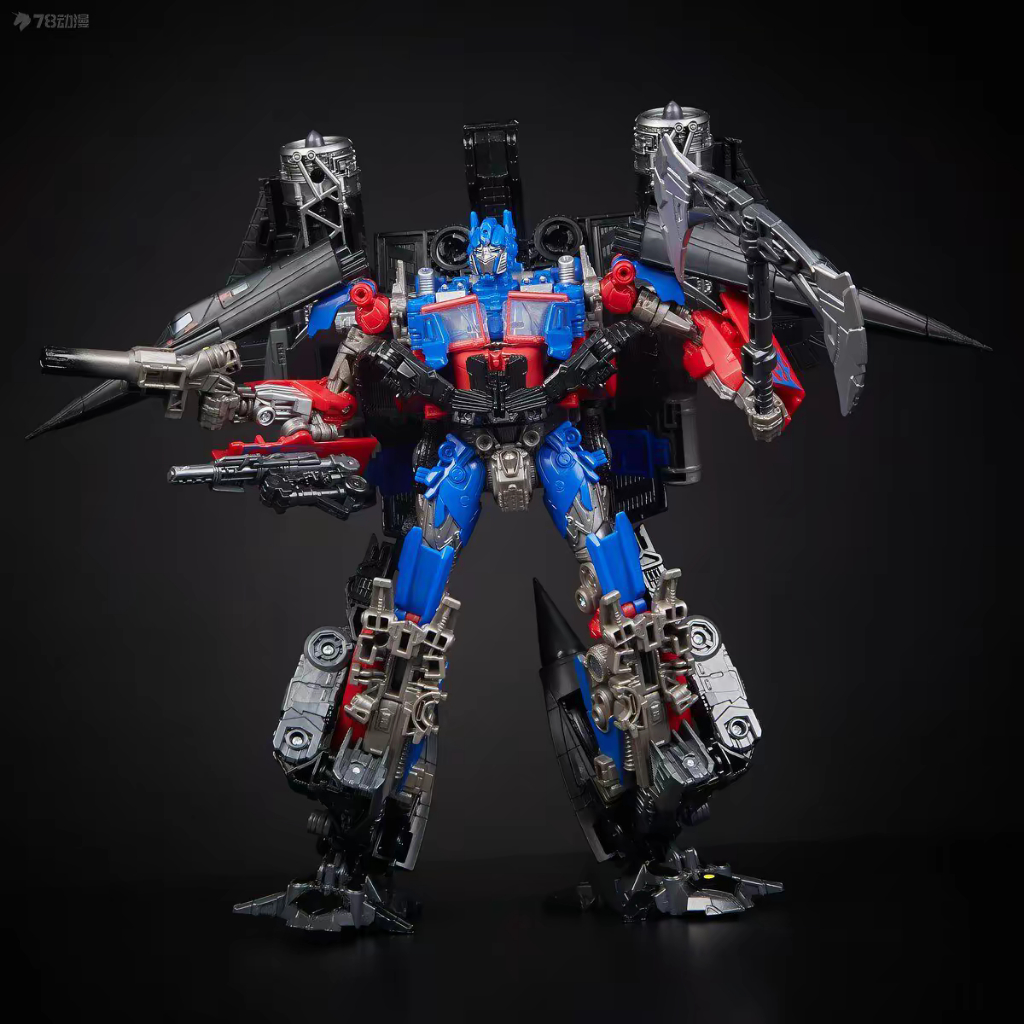 Hasbro Transformers Studio Series SS32 Optimus Prime V‐Class & SS35 Jetfire L‐Class Combinable Set แ
