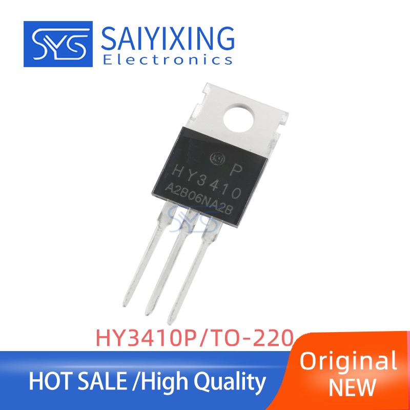 10pcs HY3410 HY3410p ทรานซิสเตอร์เดิม HY3410NA2P TO-220 3410 100V 140A MOSFET