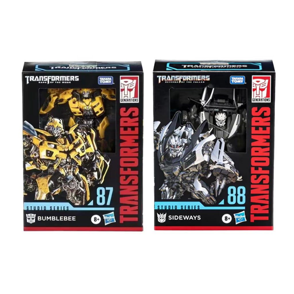 Hasbro Transformers Studio Series V‐Class SS‐87 Bumblebee & SS‐88 แอ็คชั่นฟิกเกอร์ Sideways