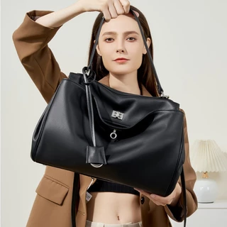 LHL BOUTIQUE ใหม่พิเศษที่น่าสนใจการออกแบบผ้าไนลอนกระเป๋าอเนกประสงค์ความจุขนาดใหญ่พร็อพกระเป๋าสะพาย Messenger ได้แบบพกพา