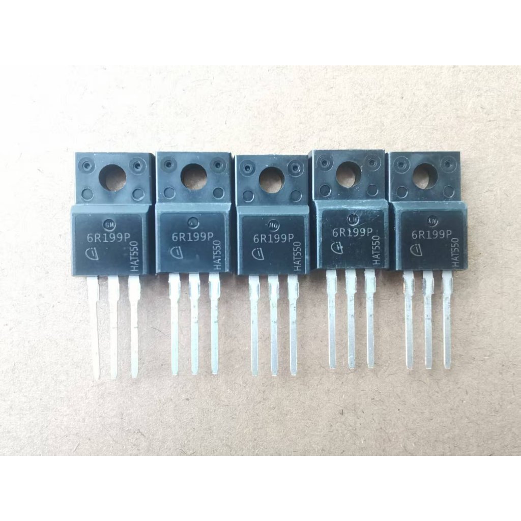 ((5 ชิ้น) 6R199P ยี่ห้อใหม่ IPA60R199CP 16A/650V TO-220F Field Effect Tube