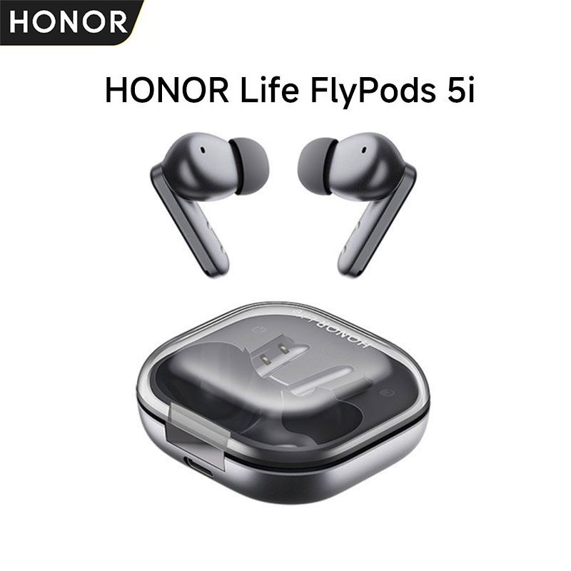 HONOR Life FlyPods 5i Dual Dynamic Drivers Bluetooth Earbuds Low Latency Gaming Call Noise Reduction