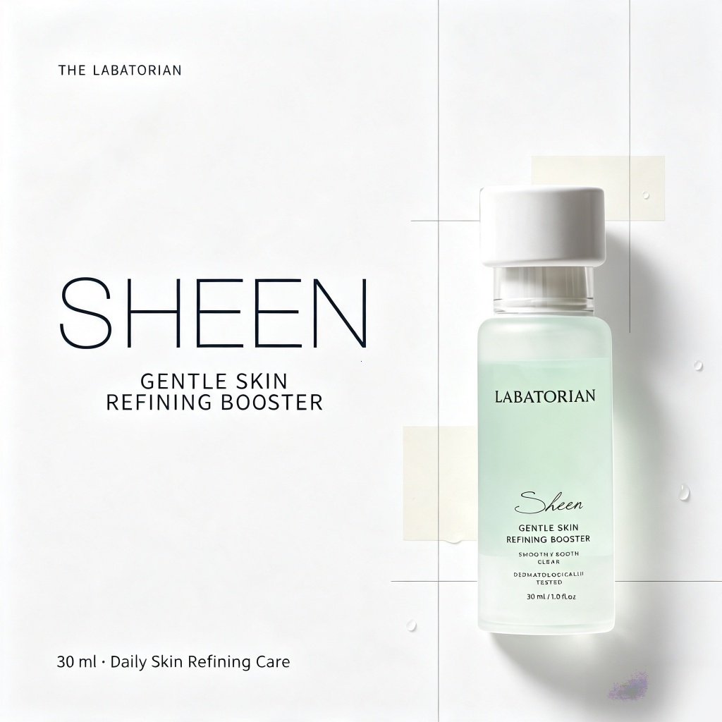 THE LABATORIAN SHEEN GENTLE SKIN REFINING BOOSTER 30ml ปรับสีผิวให้กระจ่างใสสม่ําเสมอ ลดสิว & ผู้ประ