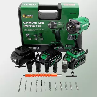 RYOKU ประแจผลกระทบไร้แปรงถ่านไร้สาย 600NM ไดรฟ์ 1/2 และ 1/4 นิ้ว