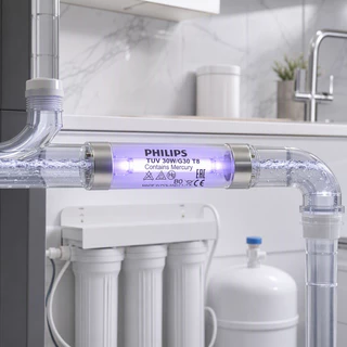 PHILIPS UV (C) หลอดยูวี ฆ่าเชื้อโรค TUV 30W T8 <Poland> (เฉพาะหลอด) สำหรับตู้อบฆ่าเชื้อ กระบอกยูวี **ระบบปิด