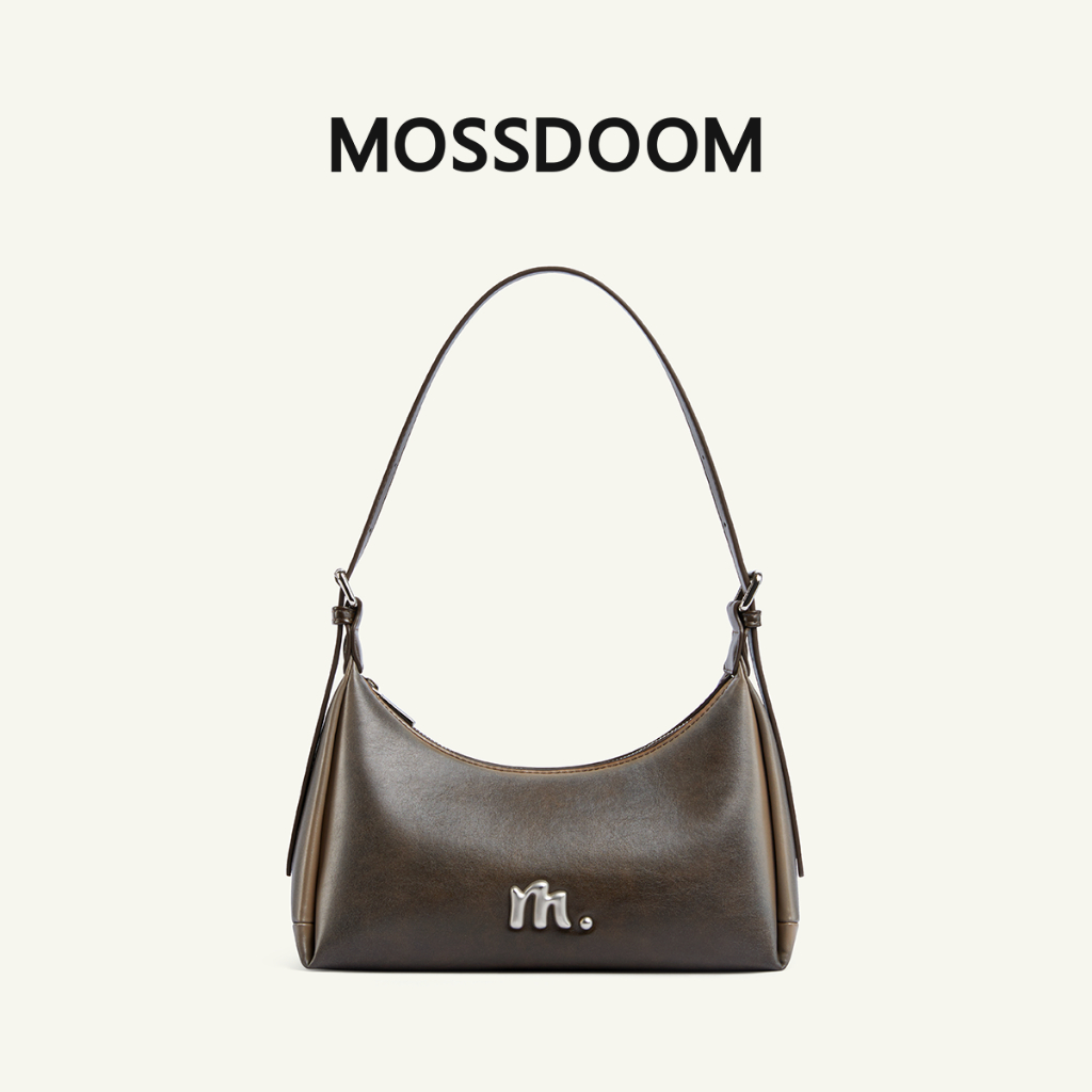 MOSSDOOM Varenne Bag กระเป๋าสะพายไหล่ผู้หญิง ดีไซน์มินิมอล เรียบหรู ขนาดกำลังดี แมตช์ง่าย เข้าได้กับทุกลุค【แถมกล่อง】