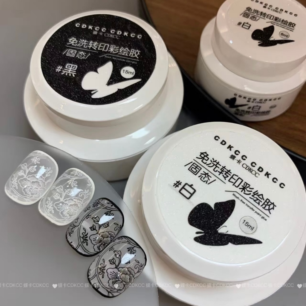 พร้อมส่ง WOWLADY 6g / 15g สีเพ้นท์ เนื้อแน่น สีดำ / สีขาว ลายเส้นต่อเนื่อง สำหรับใช้ในการวาดภาพโดยเฉพาะค่ะ