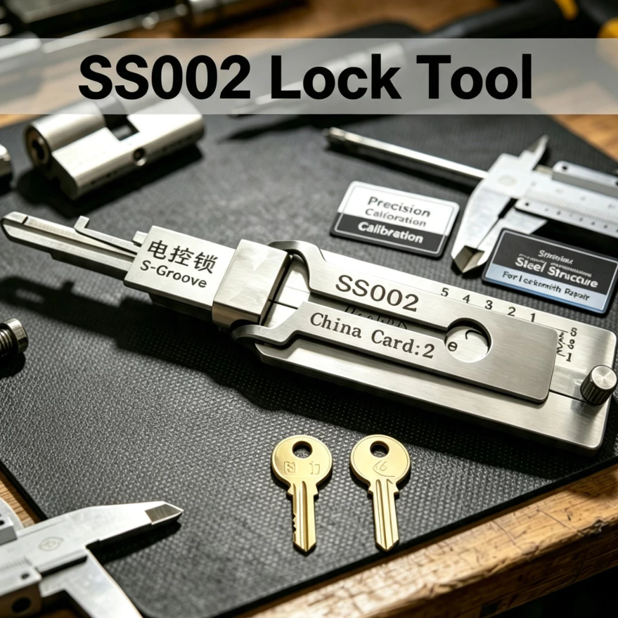 FG 2 In 1 เครื่องมือ SS002 เครื่องมือสําหรับประตูบ้าน Civil Locks ใหม่