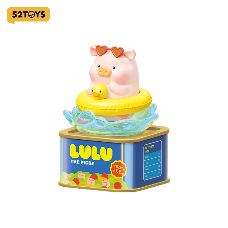 52TOYS LuLu the Piggy Holiday Series - Solar Motion Blind Box Figure Toy