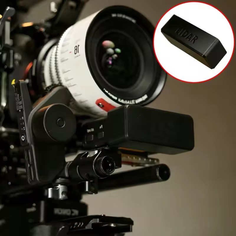 โมดูลเรดาร์ฝาครอบป้องกันสําหรับ DJI Focus Pro LiDAR 3D พิมพ์ฝาครอบป้องกันพร้อมแผ่นซิลิโคนกันลื่นป้อง