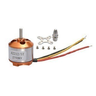 เครื่องบินรุ่น Fixed Ji A2212 KV2700 มอเตอร์มอเตอร์ไร้แปรง Phillips Bullet Head Pulp คลิปสกรู