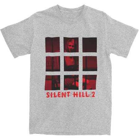 เสื้อยืดพัดลมเกม Silent Hill 2 สําหรับชุดลําลองสตรีททุกวัน