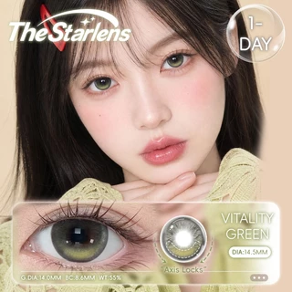 Starlens คอนแทคเลนส์ Highlight Fixed axis คอนแทคเลนส์ (10 ชิ้น /5 คู่) ้ DIA14.5 มม. เลนส์ใหญ่ Non-rotating