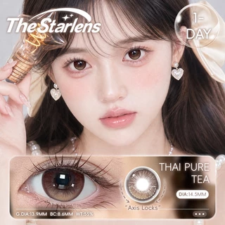 Starlens คอนแทคเลนส์ Highlight Fixed axis คอนแทคเลนส์ (10 ชิ้น /5 คู่) ้ DIA14.5 มม. เลนส์ใหญ่ Non-rotating