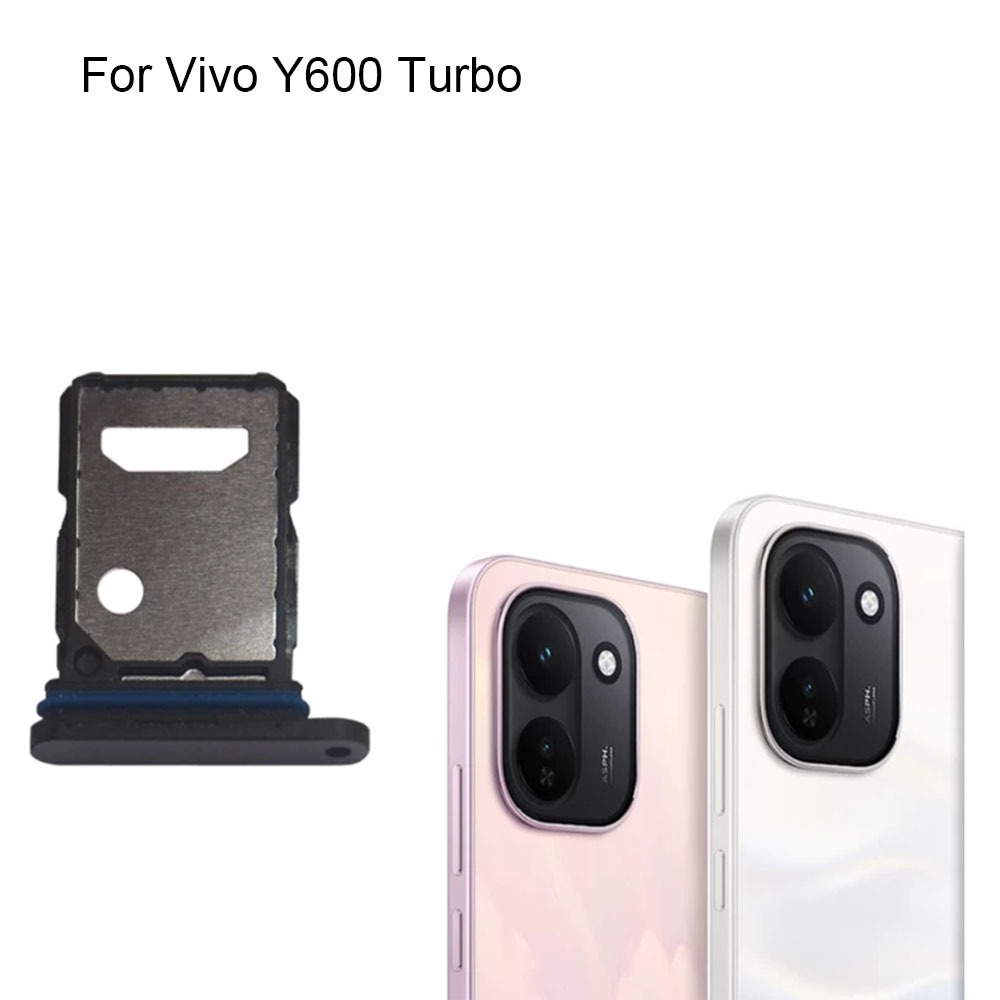 สําหรับ Vivo Y600 Turbo Sim Card Holder ถาดช่องเสียบการ์ดสําหรับ Vivo Y 600 Turbo Sim Card Holder อะ
