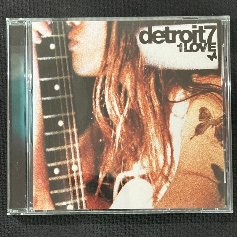 Detroit7 - 1Love CD Album 2005 JapanPress Rudie Records POCE-5572 J-Rock Garage Rock NM