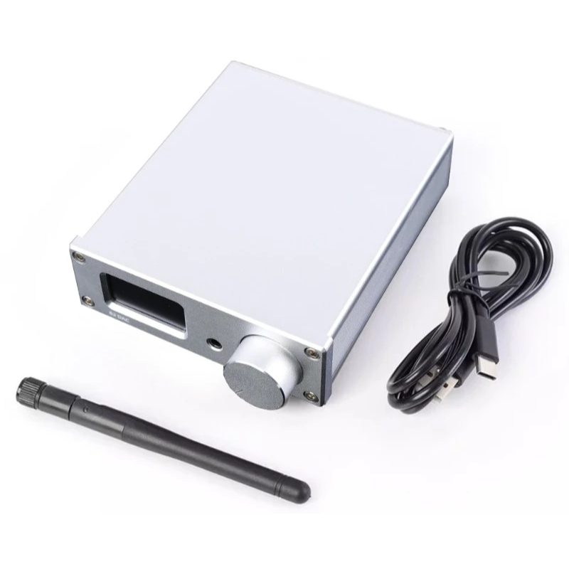 Rod rain audio B2 HIFI Dual ES9038Q2M USB ถอดรหัส QCC3084 Blueooth 5.4 ไฟเบอร์ออปติก Coaxial Input D